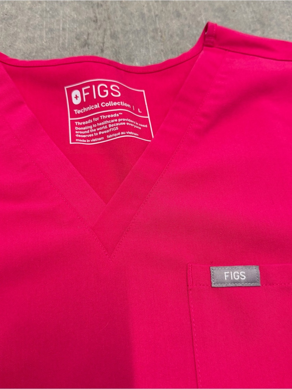 Pink figs top - Picture 2 of 4